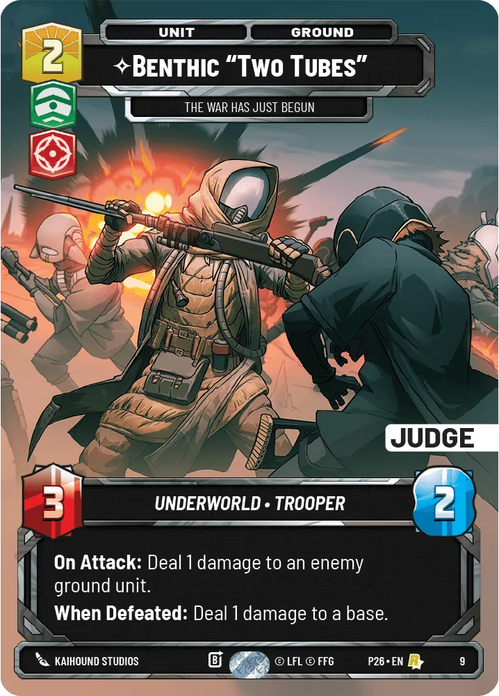 Benthic “Two Tubes” — PQ Judge