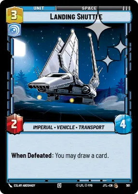 Landing Shuttle — Standard Foil