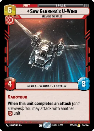 Saw Gerrera's U-Wing