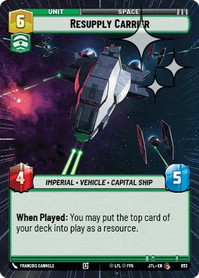 Resupply Carrier — Hyperspace Foil