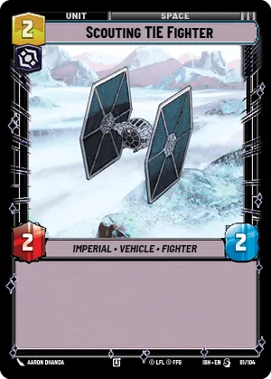 Scouting TIE Fighter — Standard