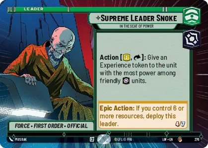 Supreme Leader Snoke — Hyperspace