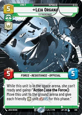 Leia Organa — Hyperspace Foil