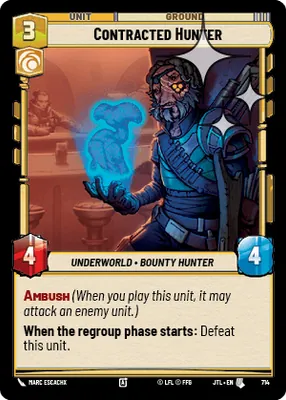Contracted Hunter — Standard Foil