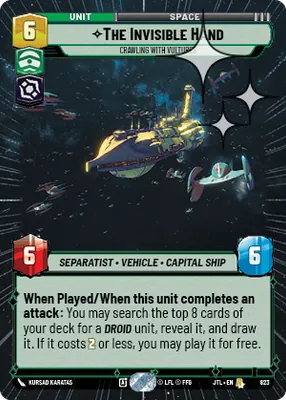 The Invisible Hand — Hyperspace Foil