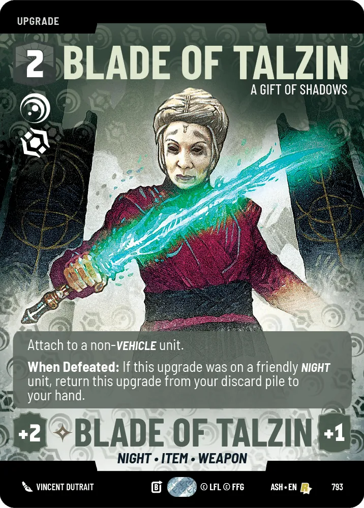 Blade of Talzin — Standard Prestige