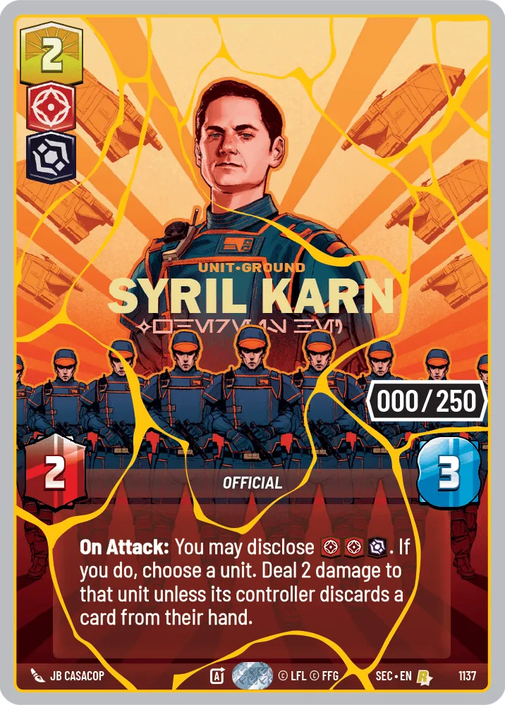 Syril Karn — Serialized Prestige - Yellow Gold