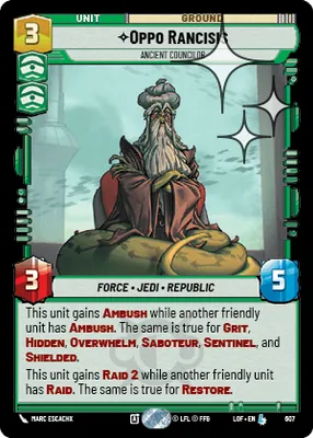 Oppo Rancisis — Standard Foil