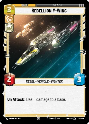 Rebellion Y-Wing — Standard