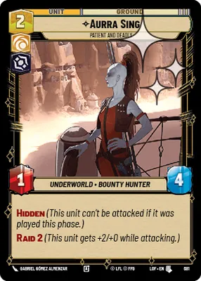 Aurra Sing — Standard Foil