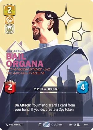 Bail Organa — Foil Prestige