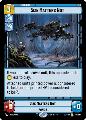 Size Matters Not