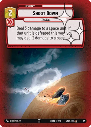 Shoot Down — Weekly Play Foil