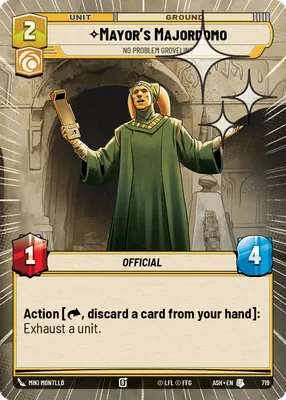 Mayor's Majordomo — Hyperspace Foil