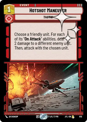 Hotshot Maneuver — Standard Foil