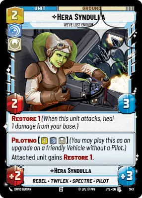 Hera Syndulla — Standard Foil