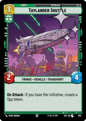 Taylander Shuttle — Standard Foil