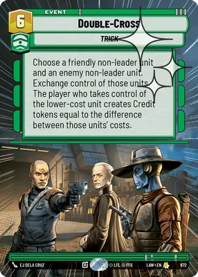 Double-Cross — Hyperspace Foil