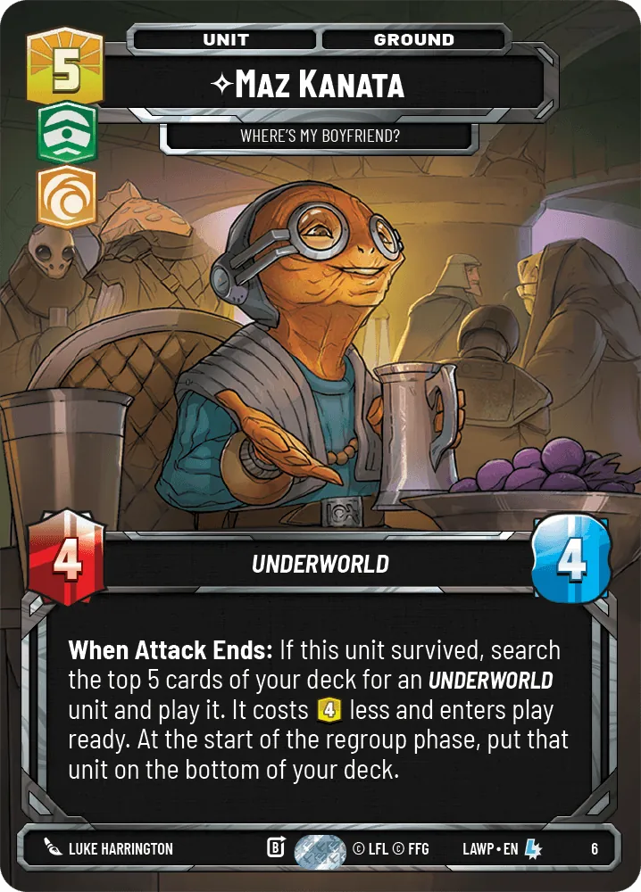 Maz Kanata — Weekly Play