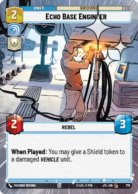 Echo Base Engineer — Hyperspace Foil