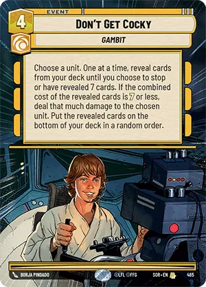 Don't Get Cocky — Hyperspace