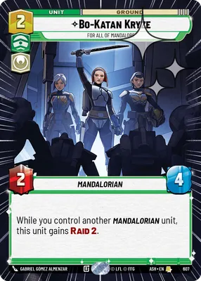 Bo-Katan Kryze — Hyperspace Foil