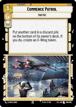 Commence Patrol