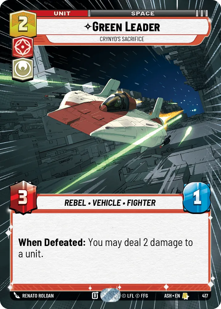 Green Leader — Hyperspace