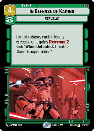 In Defense of Kamino