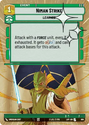 Niman Strike — Hyperspace Foil
