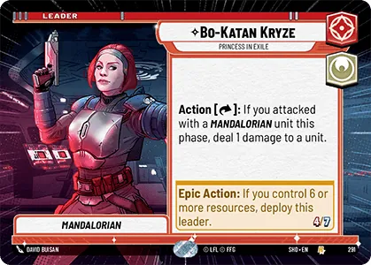 Bo-Katan Kryze — Hyperspace