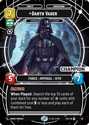 Darth Vader — GC Champion