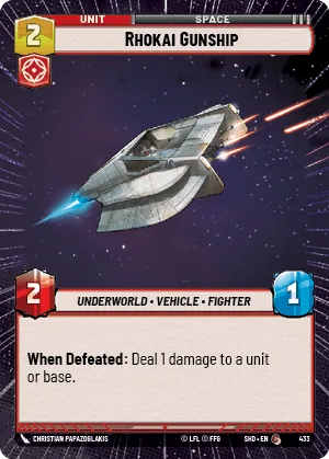 Rhokai Gunship — Hyperspace