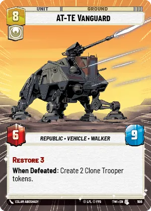 AT-TE Vanguard — Hyperspace