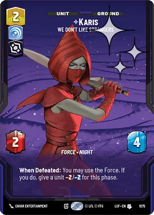 Karis — Foil Prestige