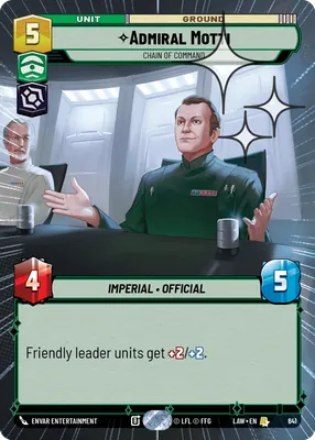 Admiral Motti — Hyperspace Foil