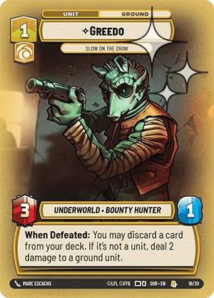 Greedo — Weekly Play Foil