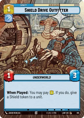 Shield Drive Outfitter — Hyperspace Foil