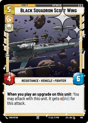 Black Squadron Scout Wing — Standard Foil