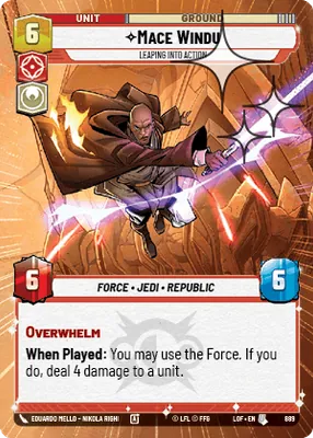 Mace Windu — Hyperspace Foil