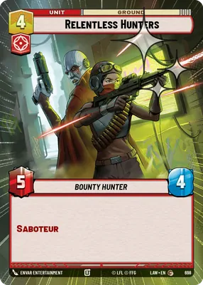 Relentless Hunters — Hyperspace Foil