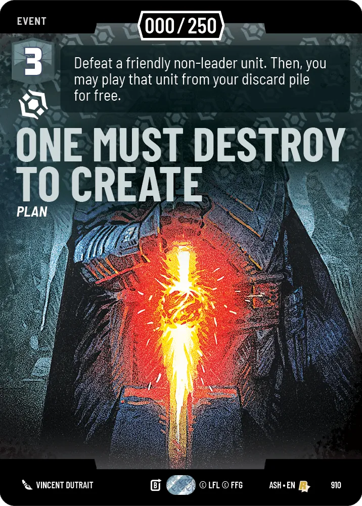 One Must Destroy to Create — Serialized Prestige