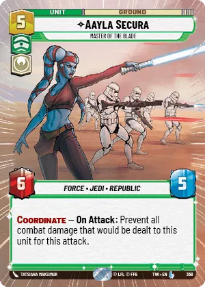 Aayla Secura — Hyperspace