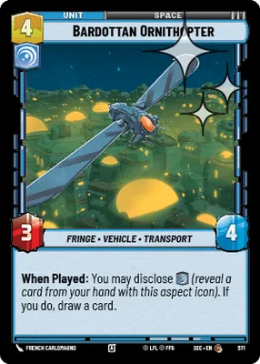 Bardottan Ornithopter — Standard Foil