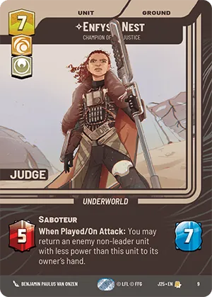 Enfys Nest — Judge Program