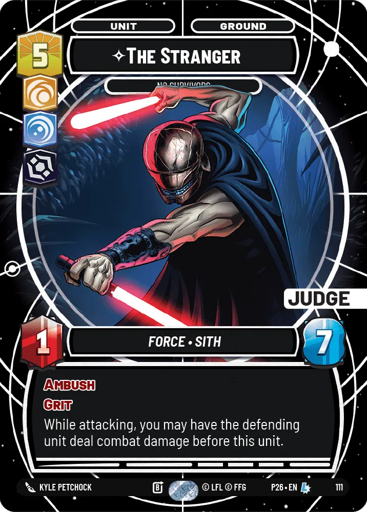 The Stranger — RQ Judge