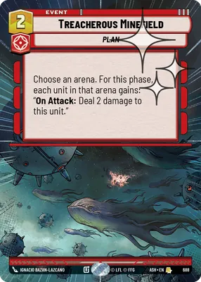 Treacherous Minefield — Hyperspace Foil