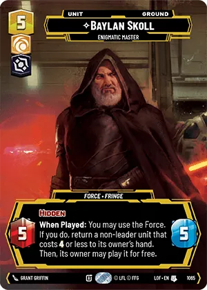 Baylan Skoll — Standard Prestige