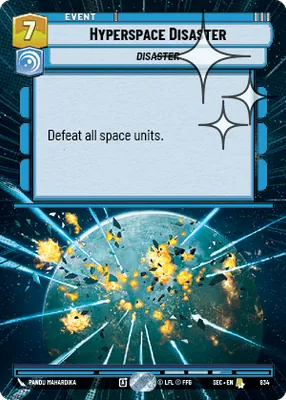 Hyperspace Disaster — Hyperspace Foil