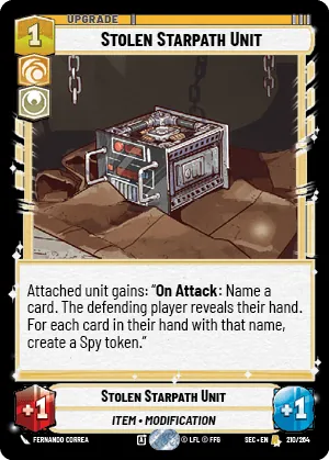 Stolen Starpath Unit